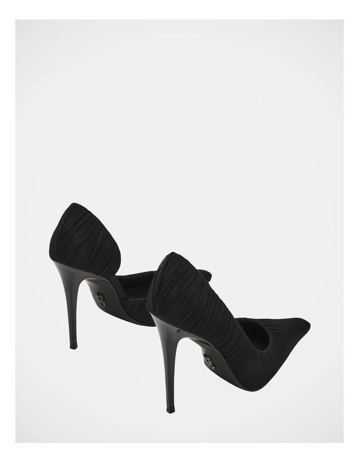 Evangeline Dress Heels in Black image 4