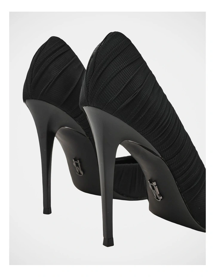 Evangeline Dress Heels in Black image 5