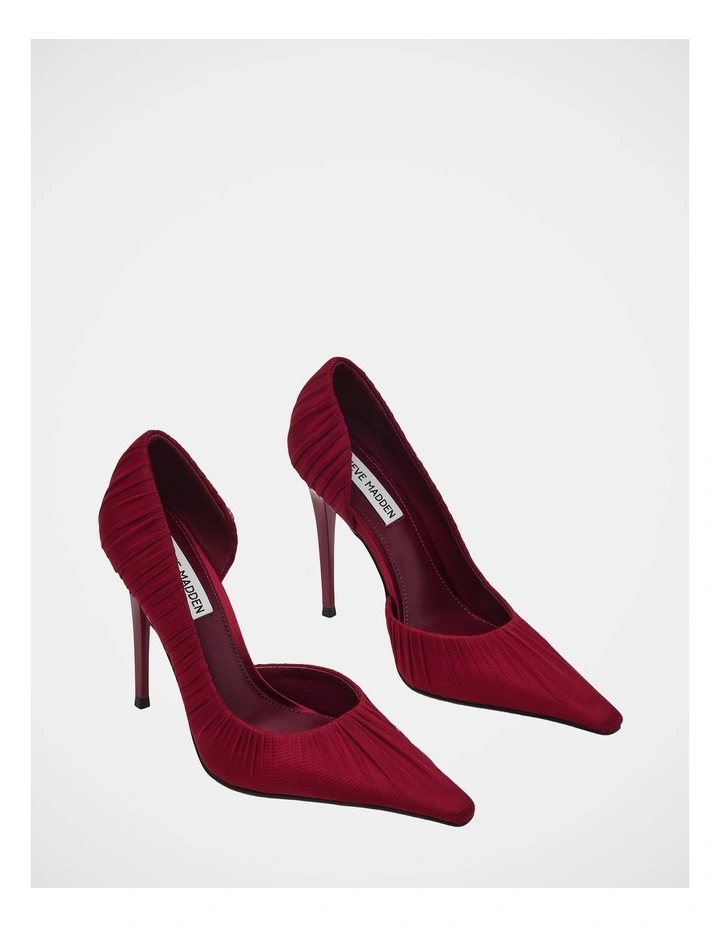Evangeline Dress Heels in Burgundy image 2