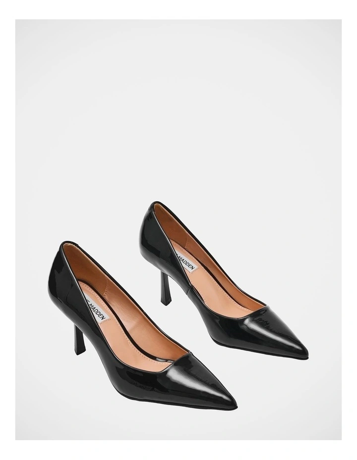Brynnn Dress Heels in Black Patent image 2