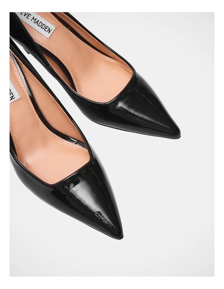 Brynnn Dress Heels in Black Patent image 5