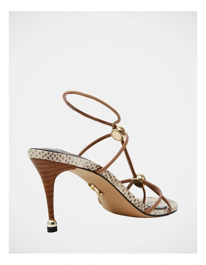 Ramos Dress Heels in Natural Snake image 5