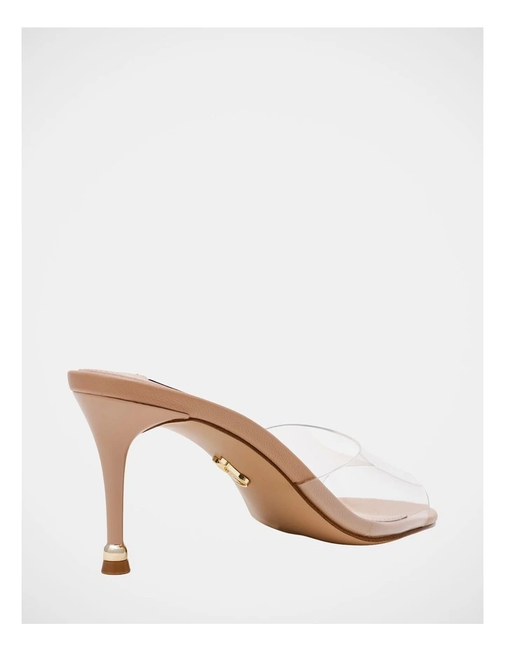Rivington Dress Heels in Clear Nude image 5