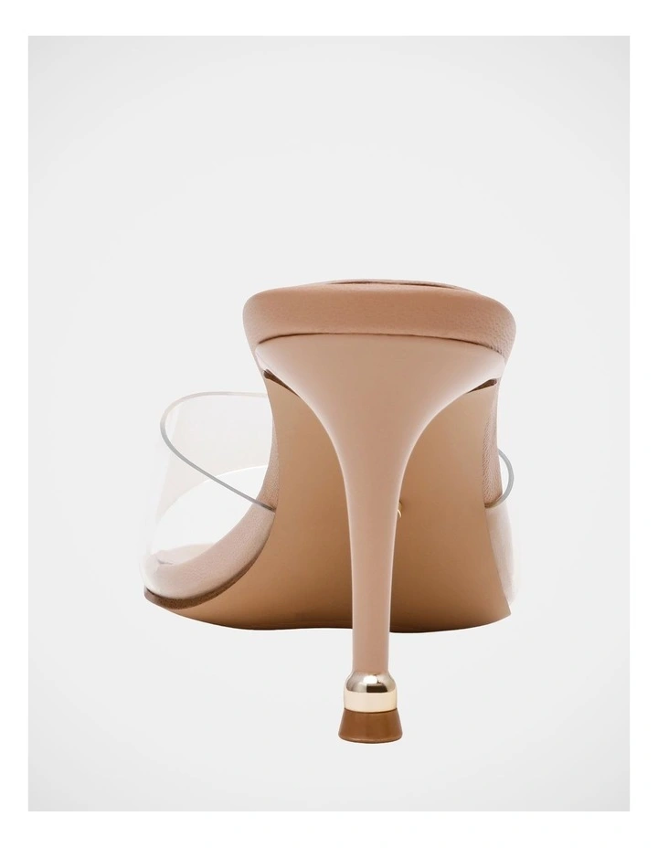 Rivington Dress Heels in Clear Nude image 6