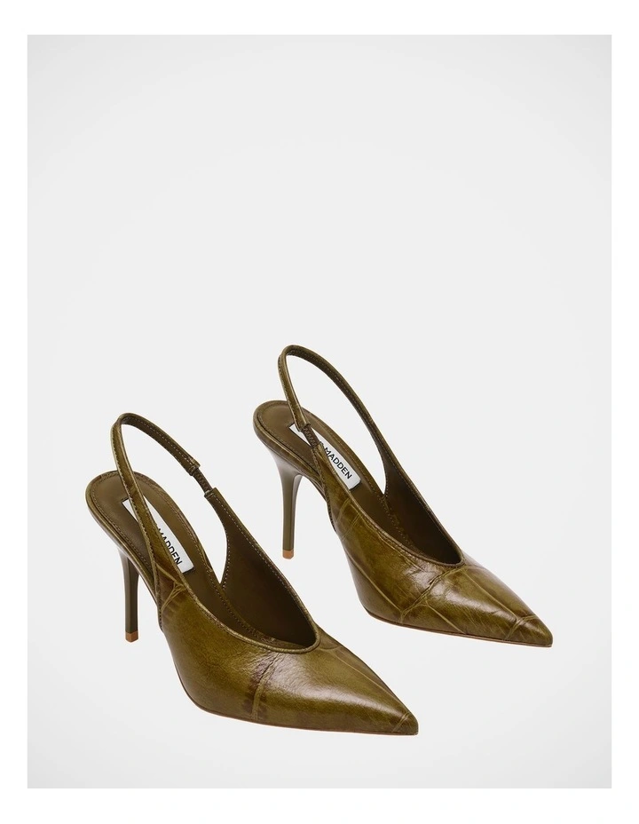 Andromeda Dress Heels in Green image 2