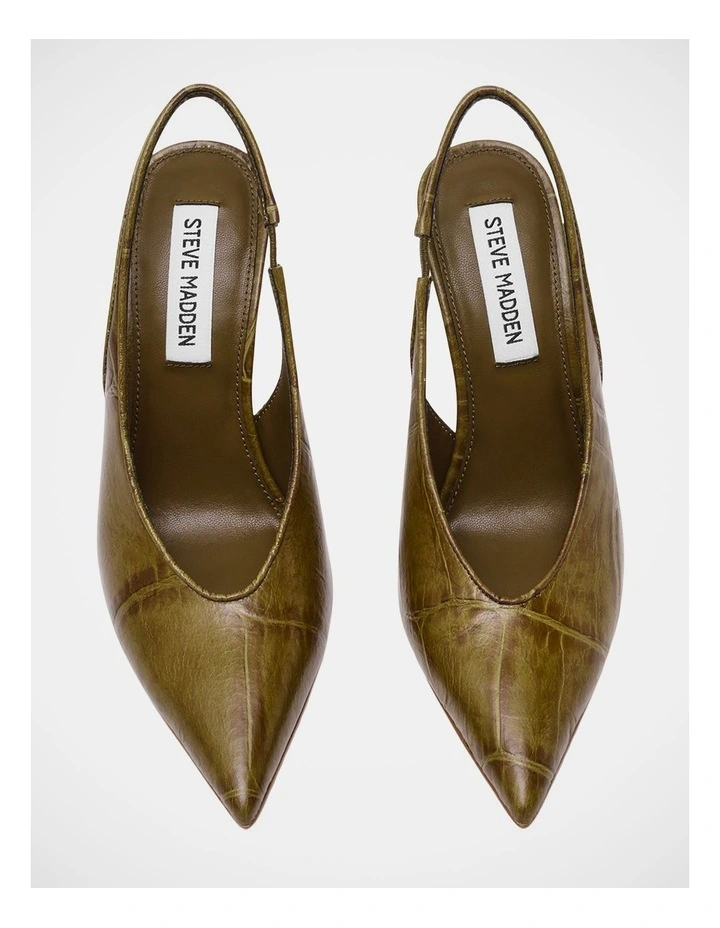 Andromeda Dress Heels in Green image 3