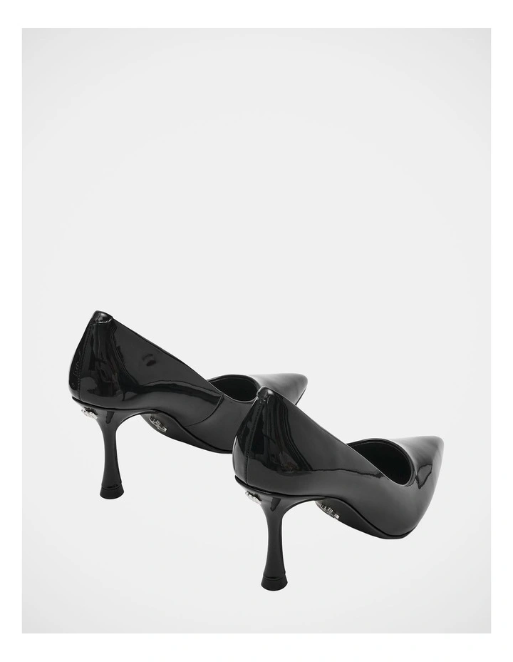 Can-Do Dress Heels in Black Patent image 4