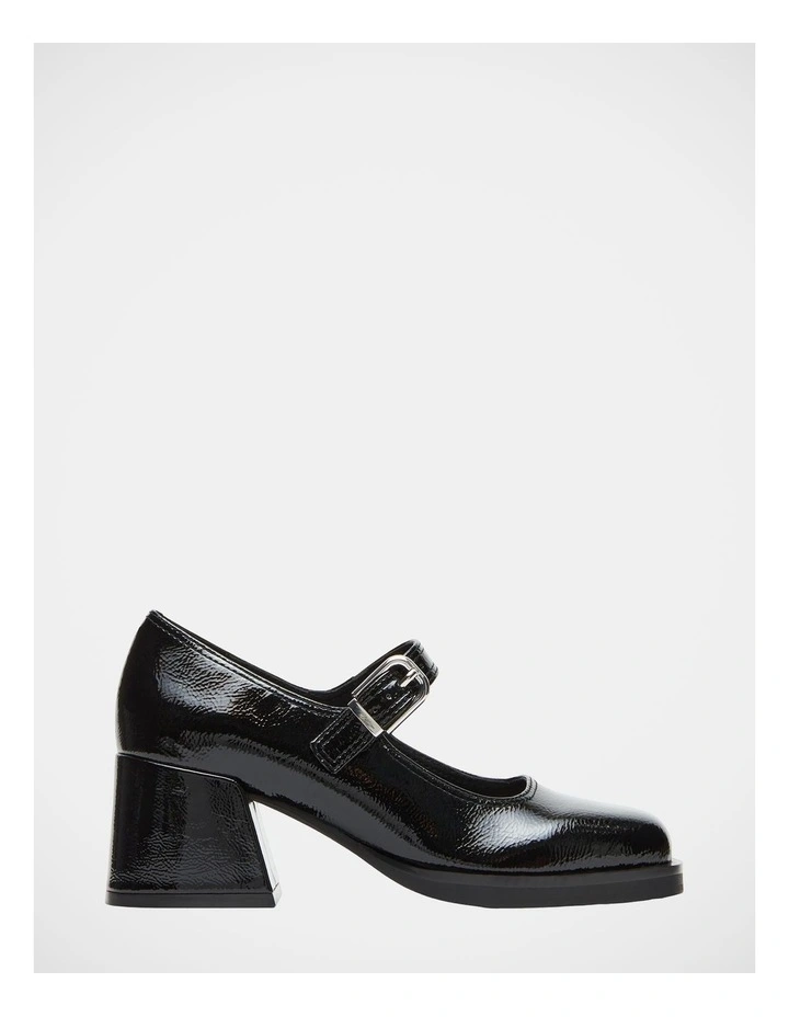 Lisbon Mary Jane Loafers in Black image 1