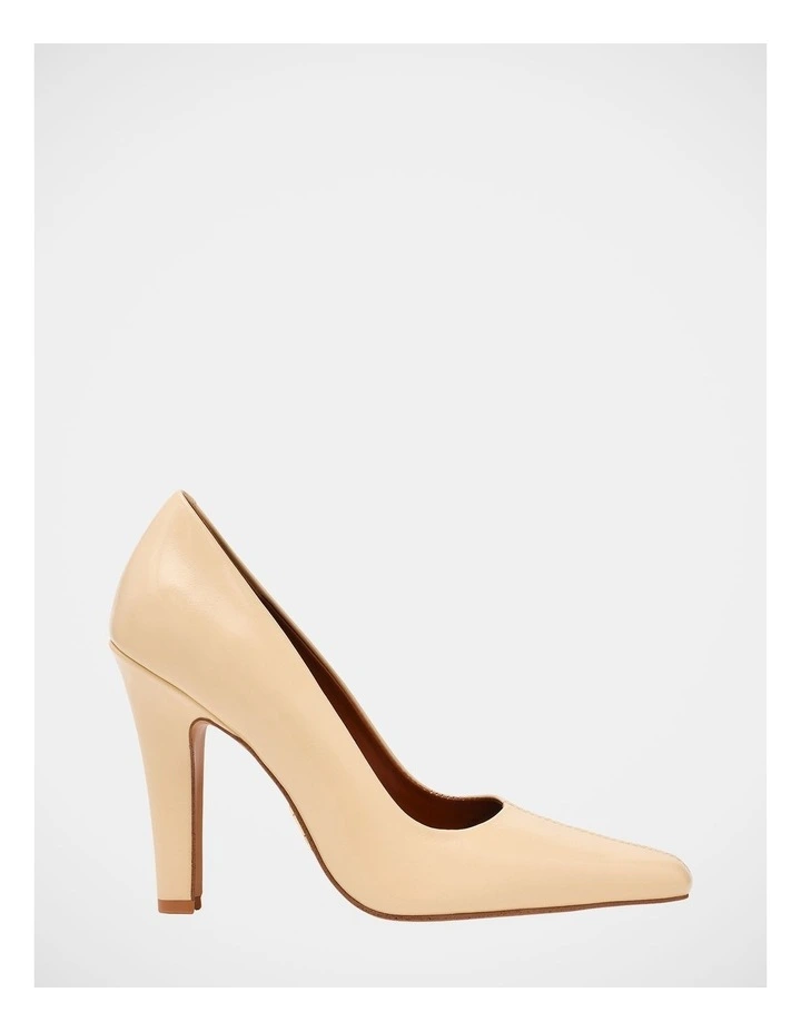 Kiku Dress Heels in Butter Yellow image 1