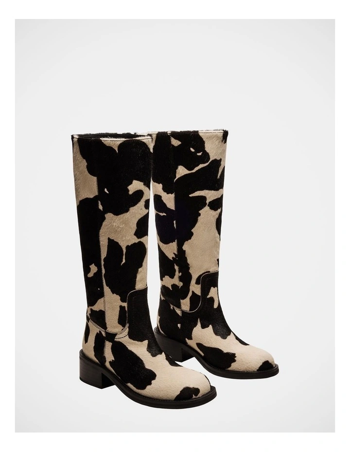 Riggs-H Boots in Black/White image 2