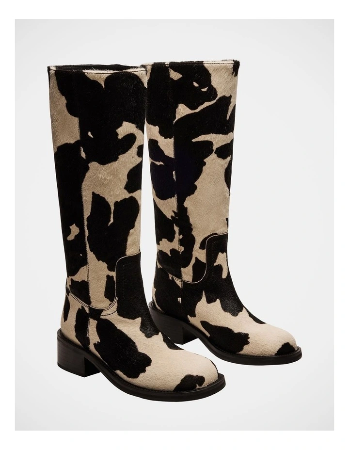 Riggs-H Boots in Black/White image 2