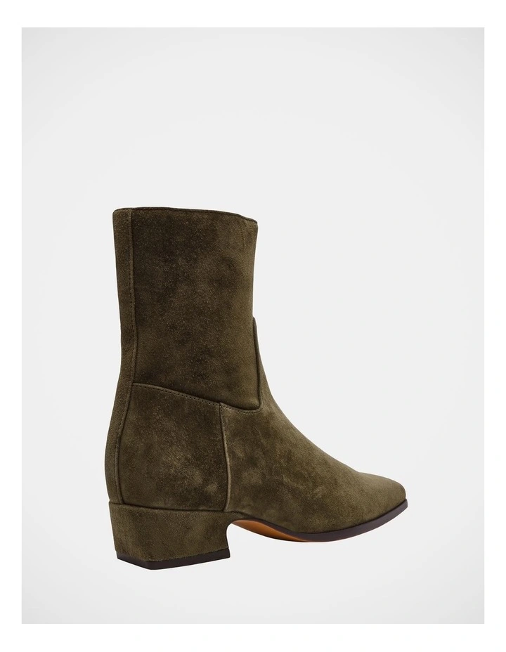 Dusty Boots in Olive image 5