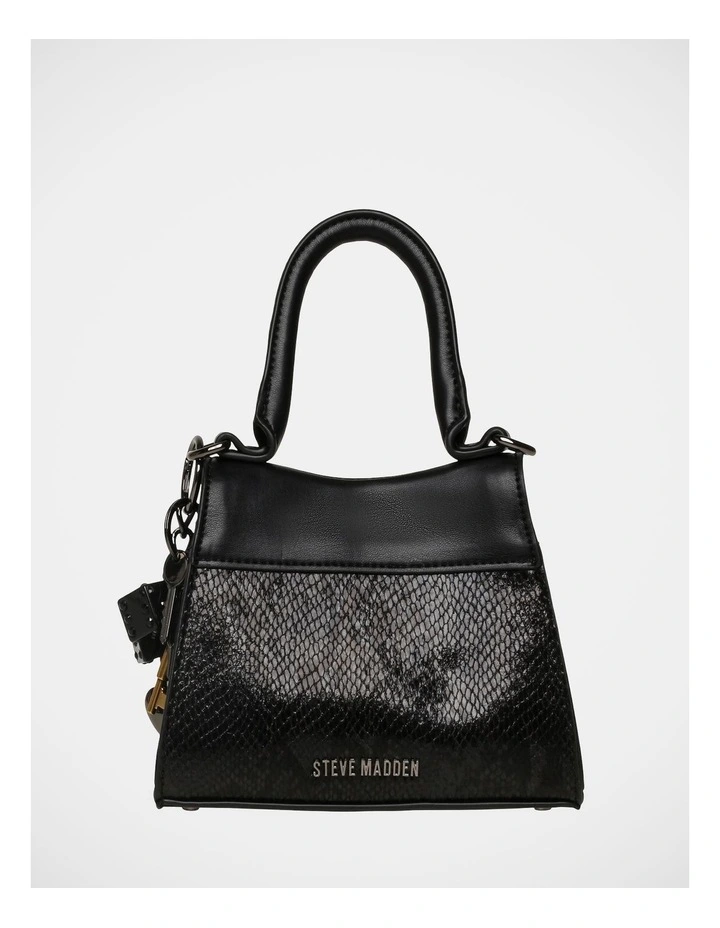 BDeedee Satchel Bag in Black Multi image 4