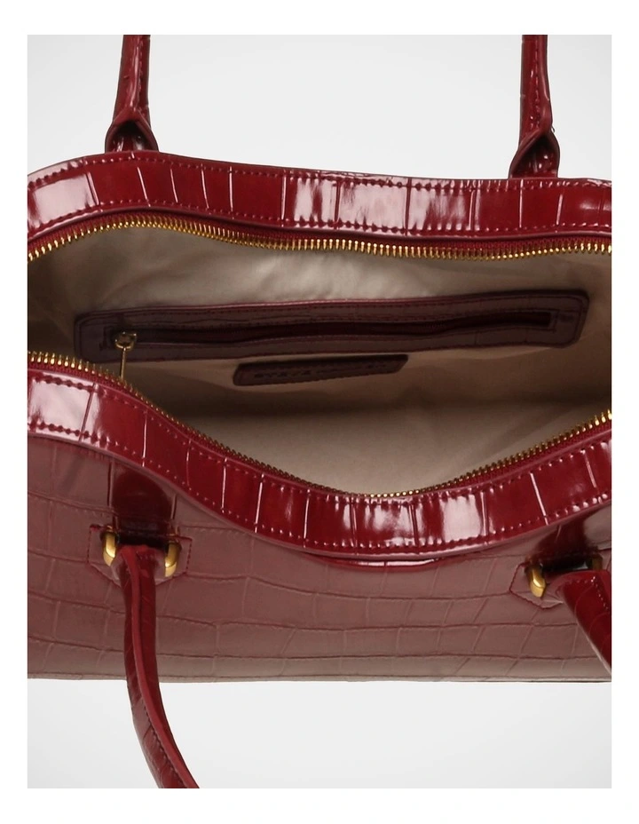 BKian-L Satchel Bag in Red image 5