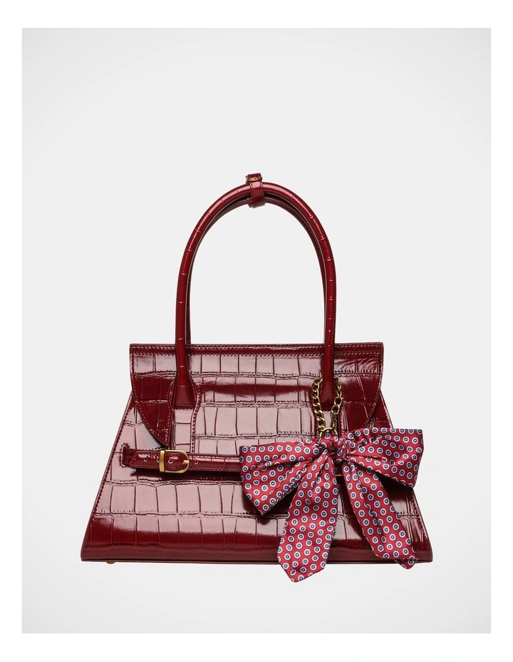 BDaryn Top Handle Bag in Red image 1