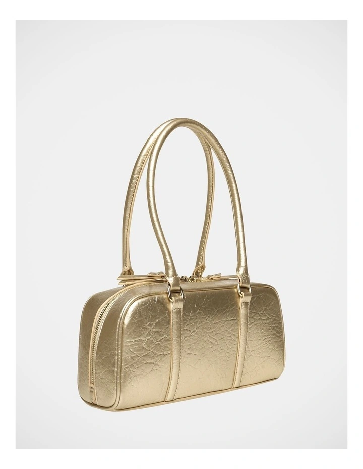 BMayve Satchel Bag in Gold image 2