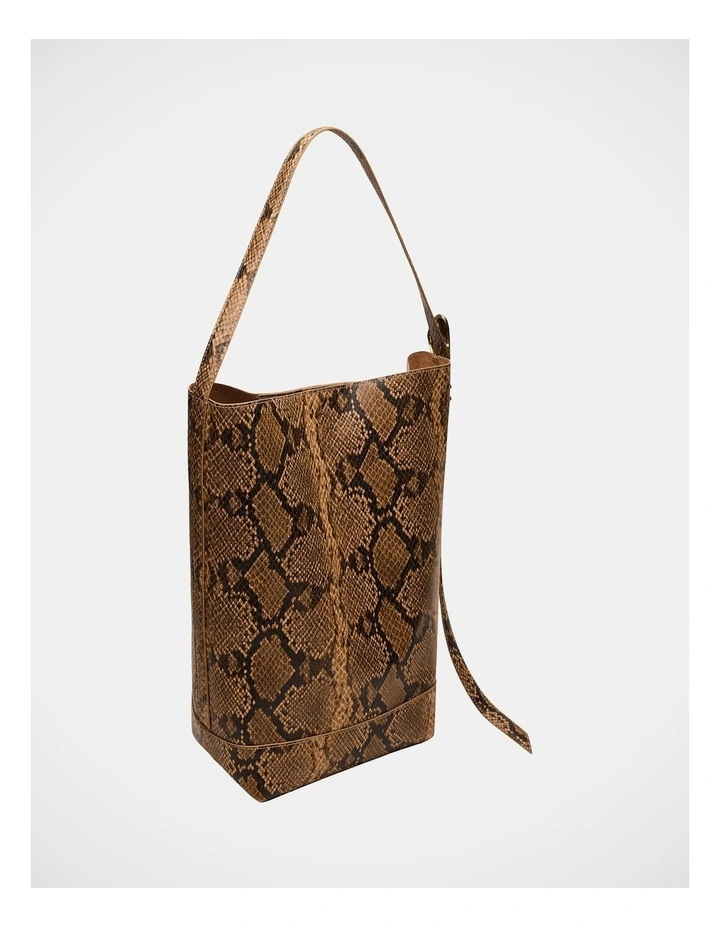 BDenise Tote Bag in Brown image 3