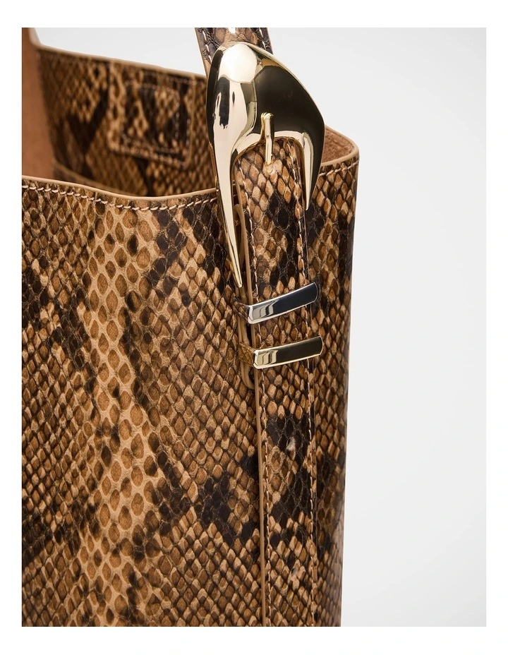 BDenise Tote Bag in Brown image 6