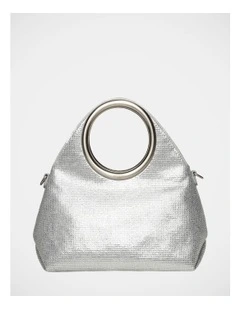 BFiora-C Top Handle Bag in Silver