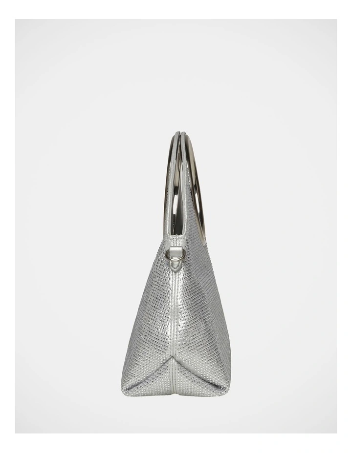 BFiora-C Top Handle Bag in Silver image 3
