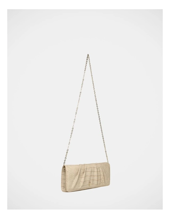 BAzalea Clutch Bag in Beige image 2