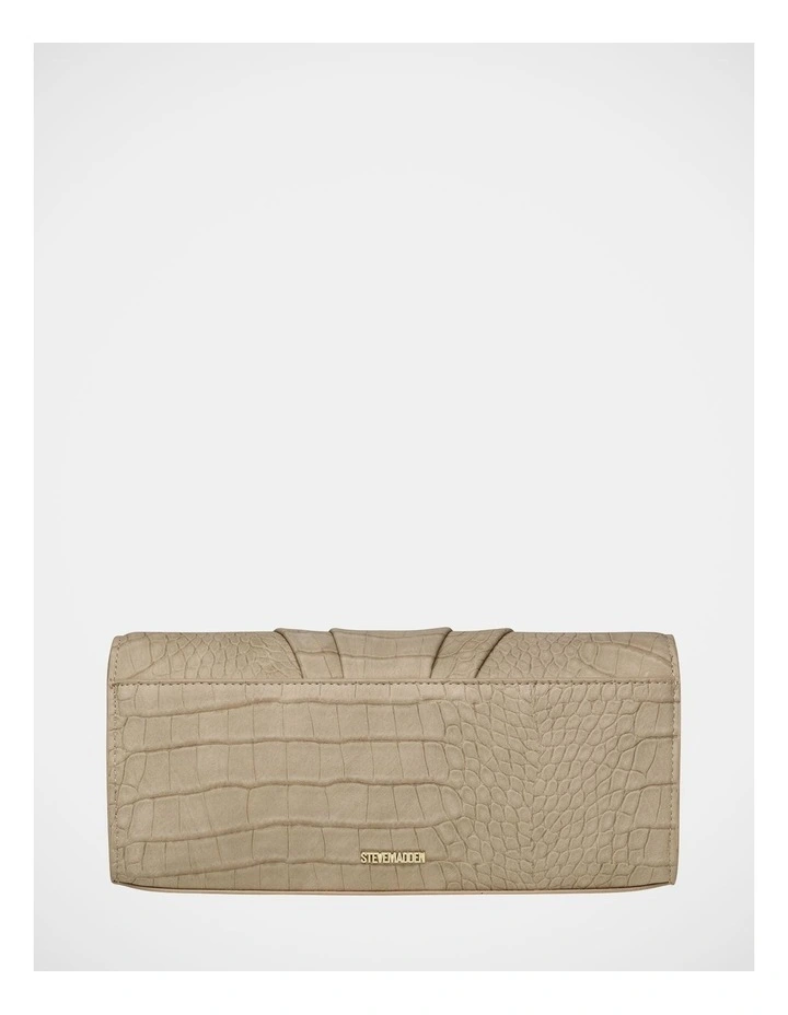 BAzalea Clutch Bag in Beige image 4