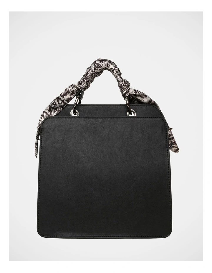 Bevlynn Satchel Bag in Black image 3