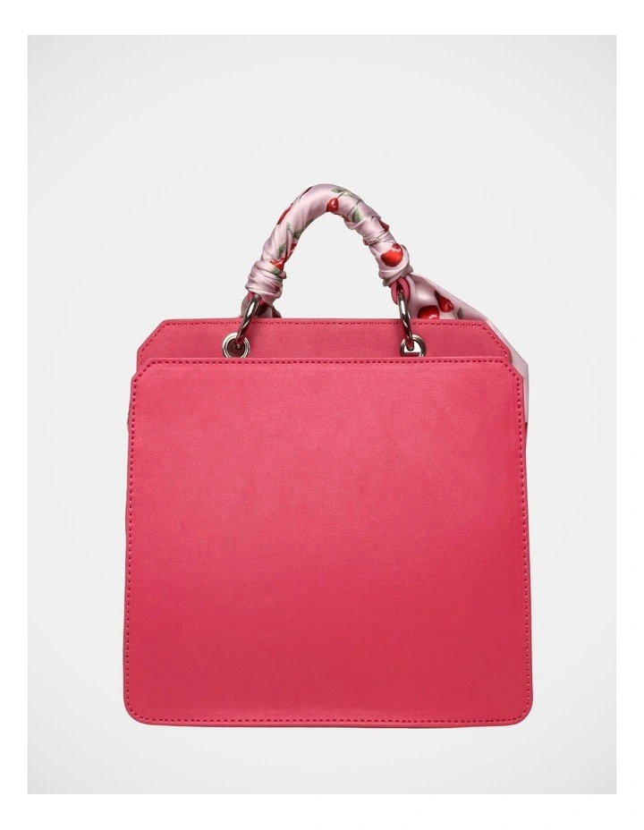 BEvlynn Satchel Bag in Claret Red image 4
