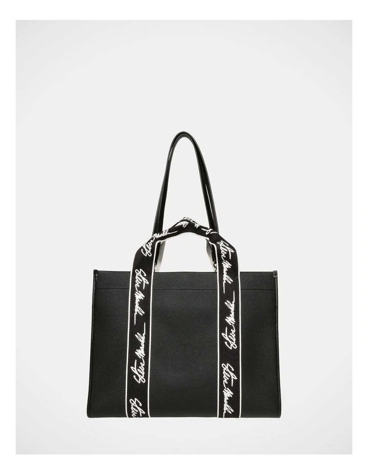 BDomino Tote Bag in Black image 4