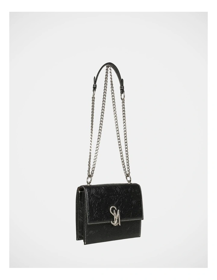 BPaysons Crossbody Bag in Black/Silver image 2