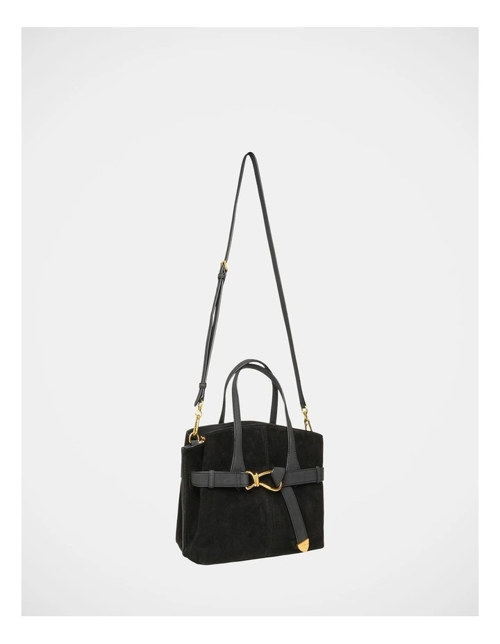 BSadee Tote Bag in Black/Gold image 2
