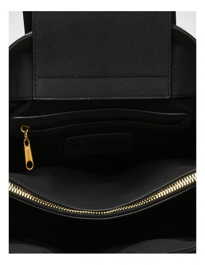 BSadee Tote Bag in Black/Gold image 6