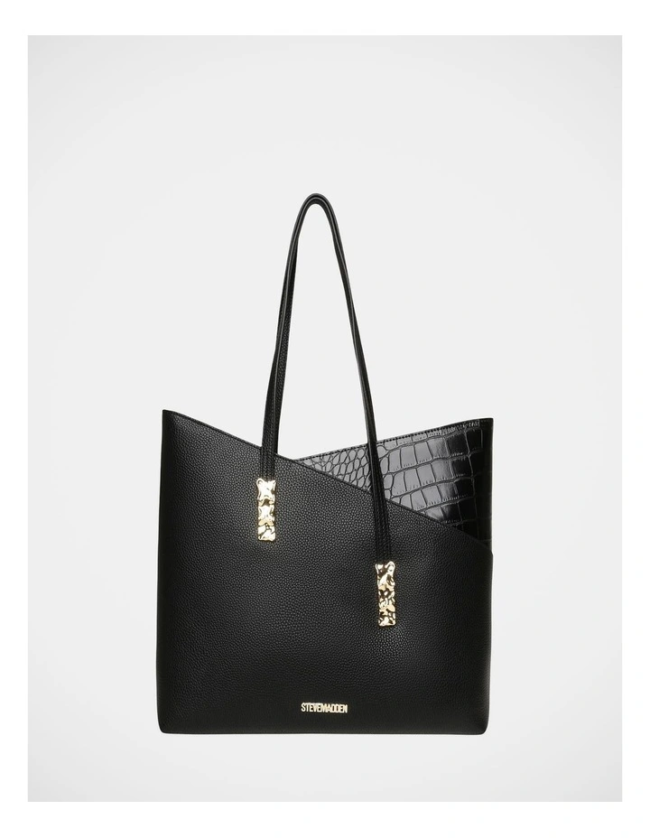BEliot-C Tote Bag in Black/Gold image 4
