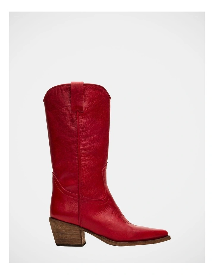 Albany Boots in Red image 1