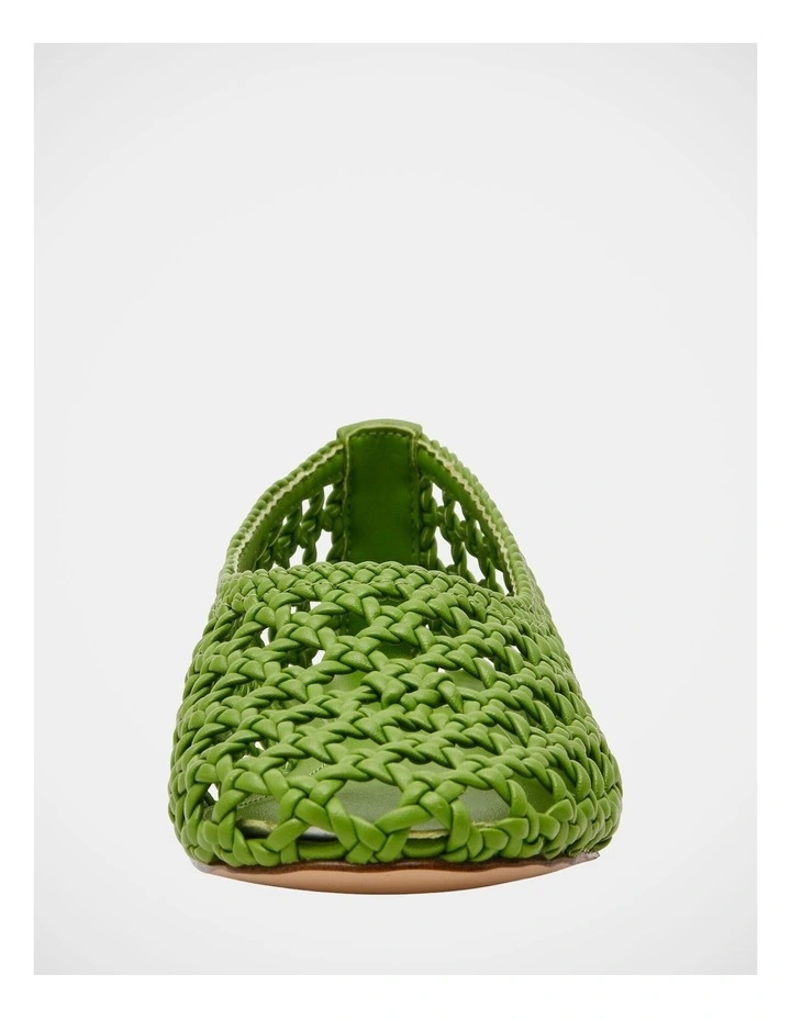 Rena Flats Shoe in Green image 3