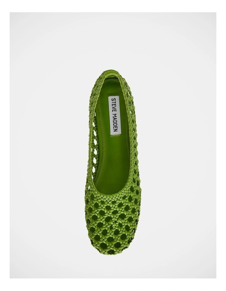 Rena Flats Shoe in Green image 4