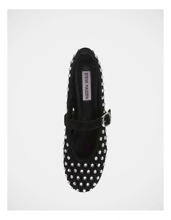 Rerun Ballet Flats in Black image 4