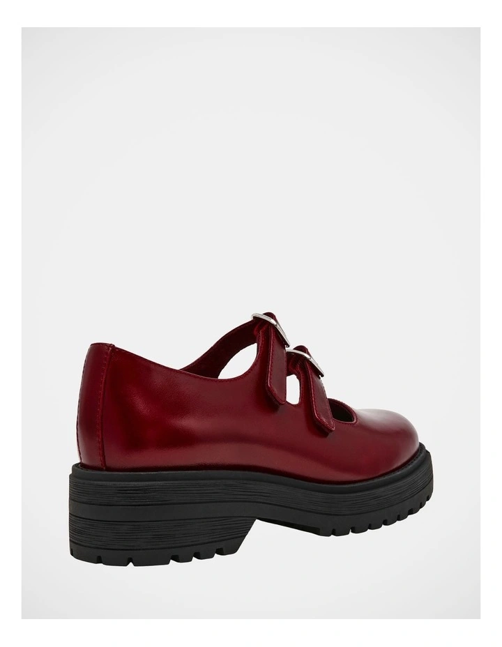 Alba Mary Janes in Burgundy image 5