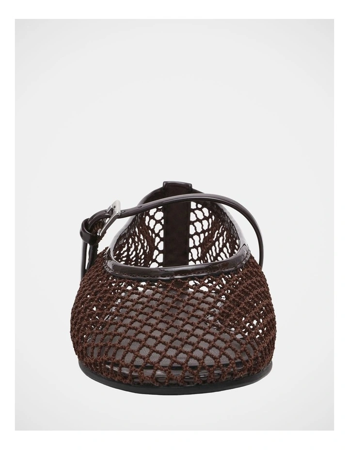 Mags Flats Shoe in Brown image 3