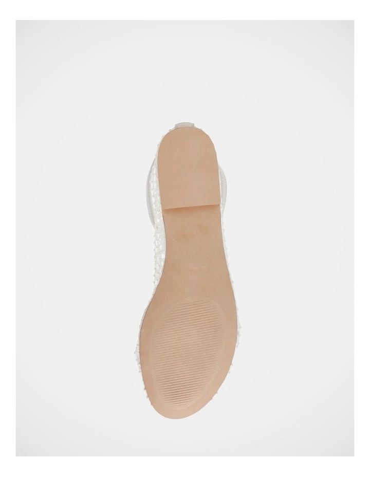 Mino-P Flats Ballet in Off White Pearl image 7