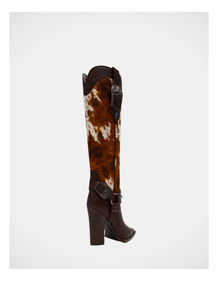 Kolt-H Boots in Brown Multi image 5