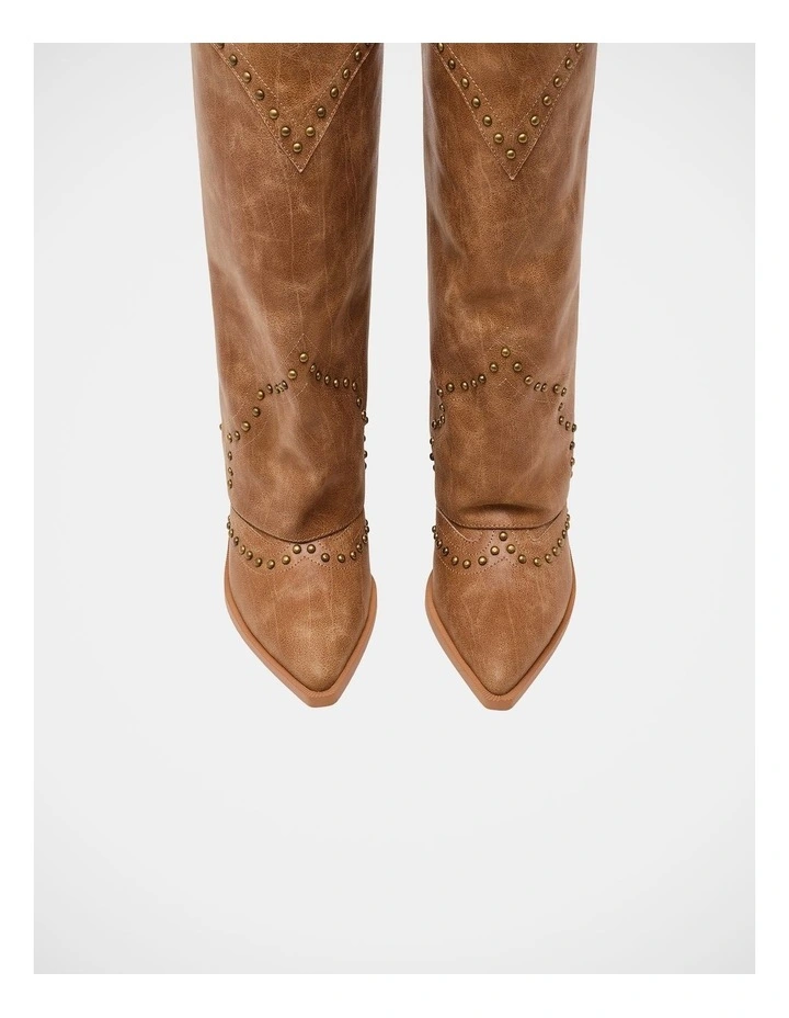 Streamline Boots in Cognac image 3