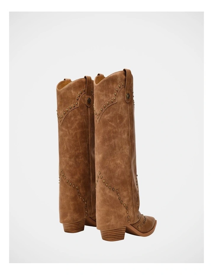 Streamline Boots in Cognac image 4