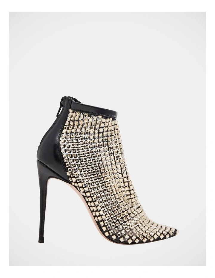 Dancin Dress Heels in Black/Rhinestone image 1