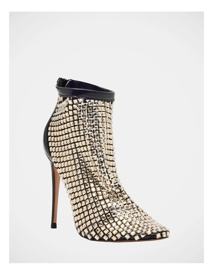 Dancin Dress Heels in Black/Rhinestone image 2