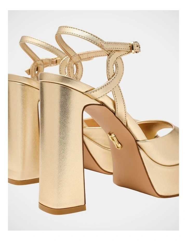 Miliana Dress Heels in Gold image 5