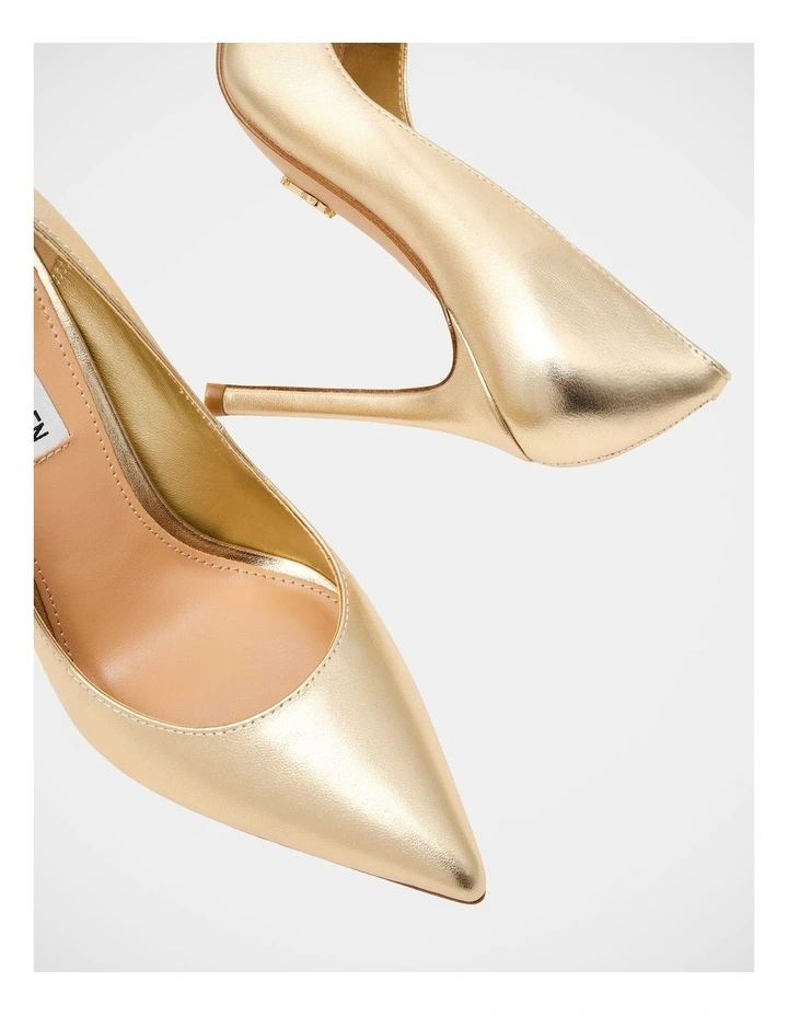 Evelyn Dress Heels in Gold image 5