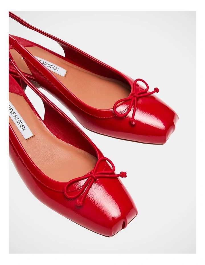 Loved Mary Janes Ballet in Red image 5