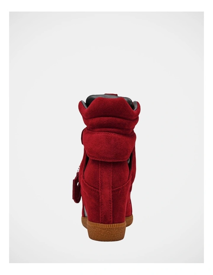 Mavis Sneakers in Burgundy image 6