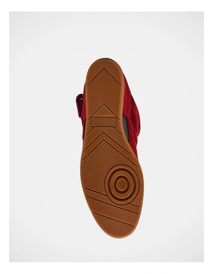 Mavis Sneakers in Burgundy image 7